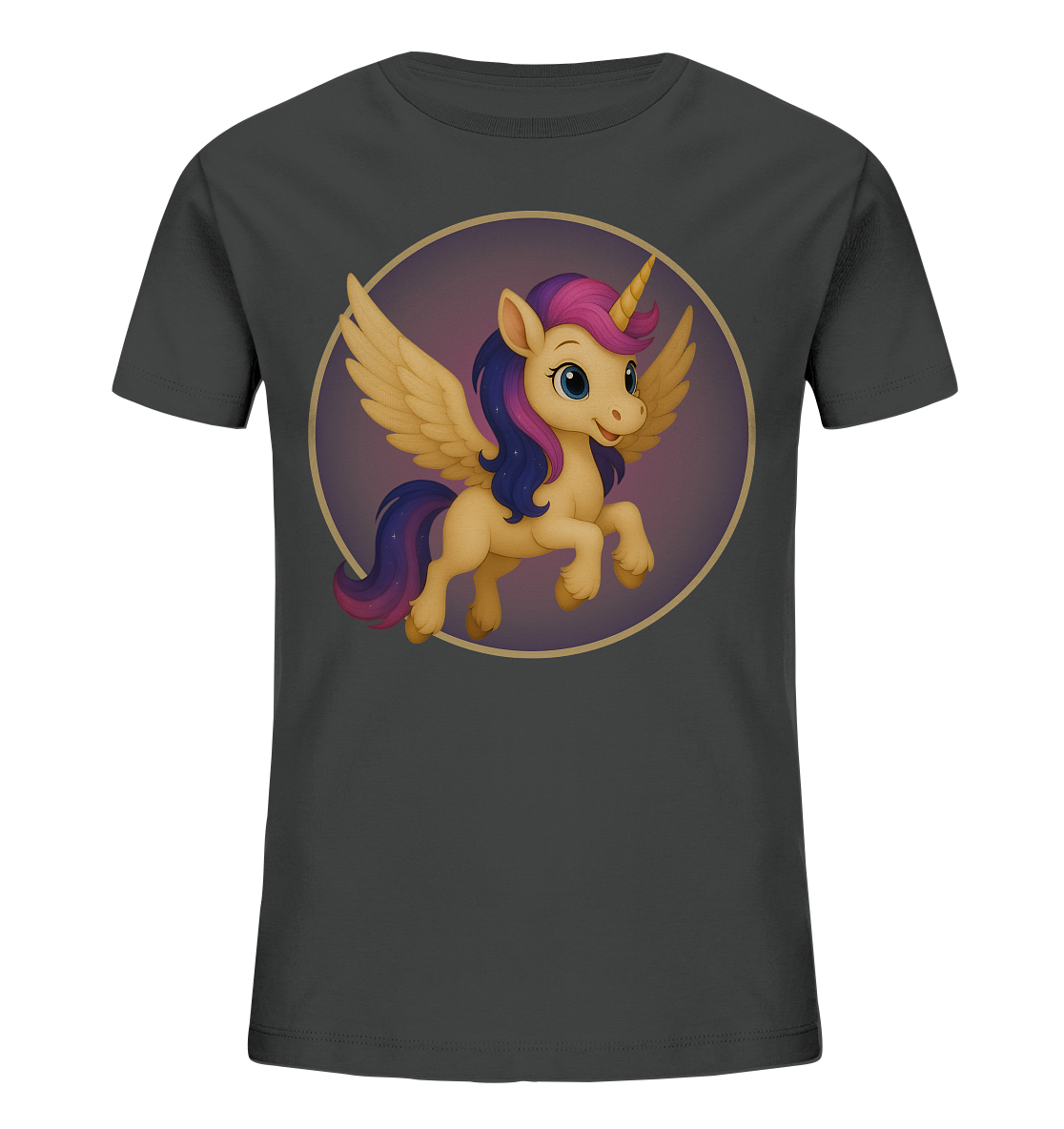 Luna - Das Licht im Dunkeln - Fliegen - Kids Organic Shirt