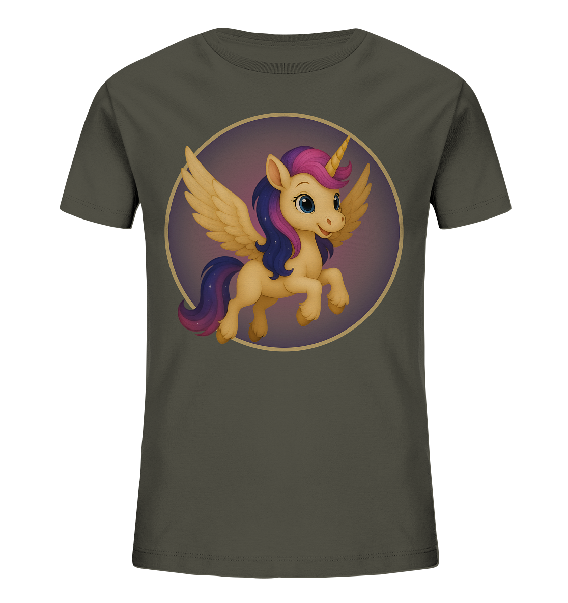 Luna - Das Licht im Dunkeln - Fliegen - Kids Organic Shirt