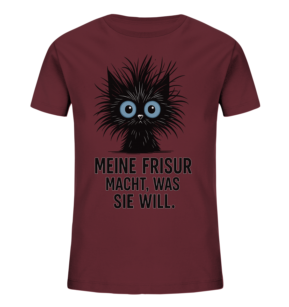Meine Frisur macht, was sie will. - Kids Organic Shirt