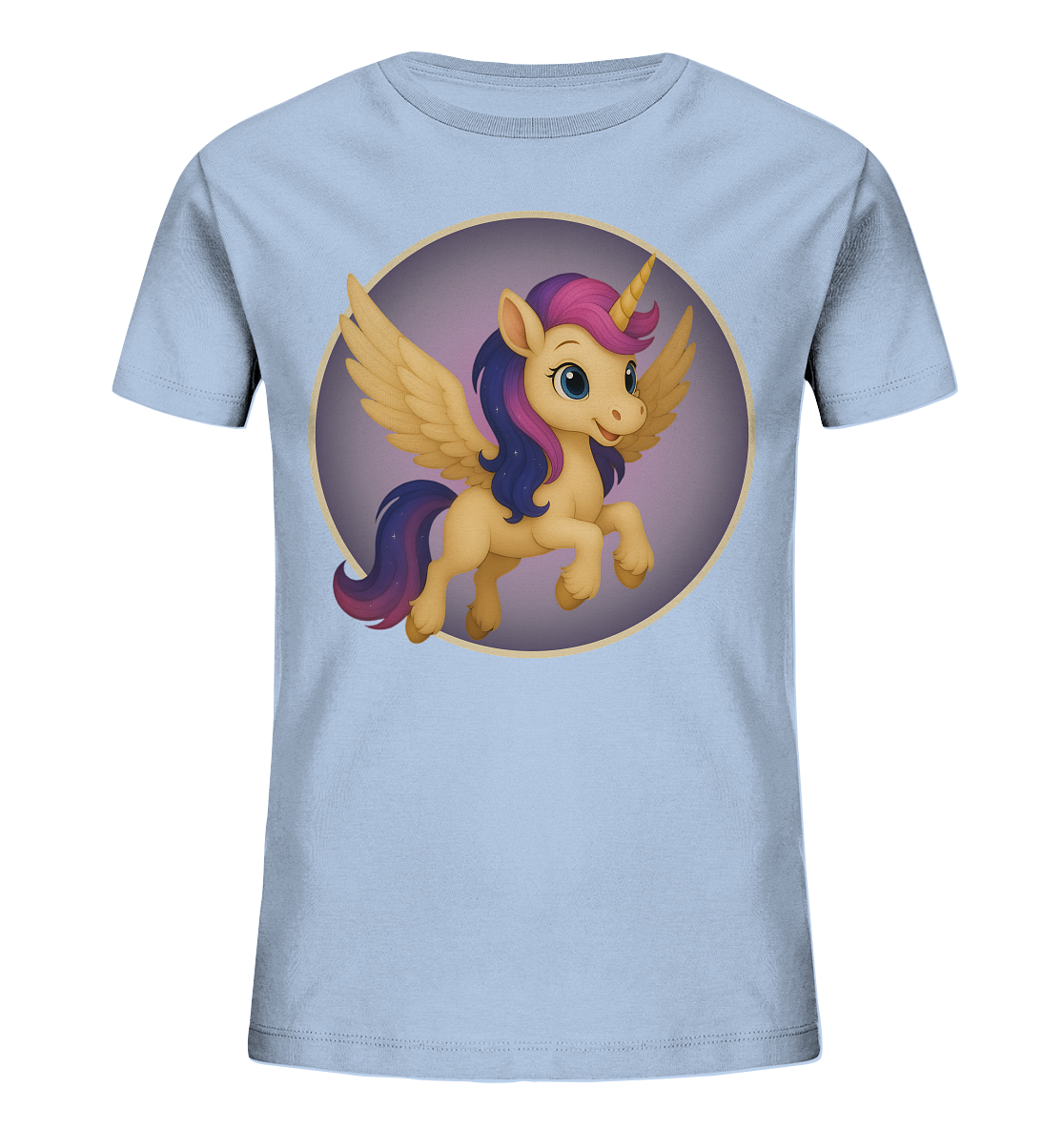 Luna - Das Licht im Dunkeln - Fliegen - Kids Organic Shirt