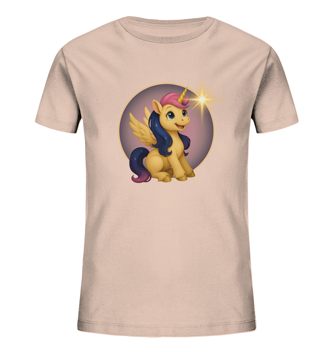 Luna - Das Licht im Dunkeln - Stern - Kids Organic Shirt