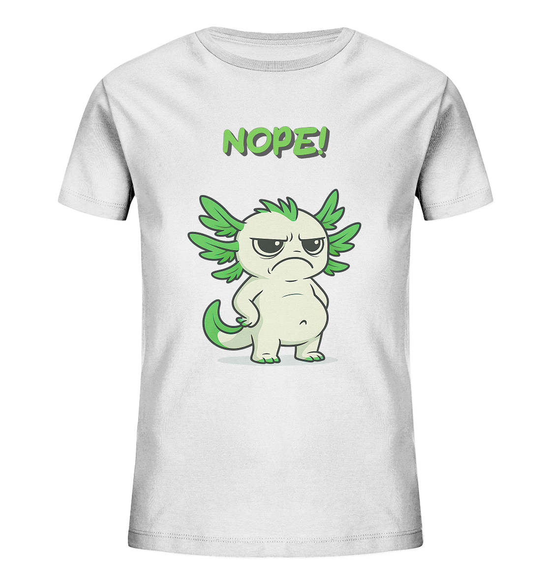 NOPE! Grün - Kids Organic Shirt