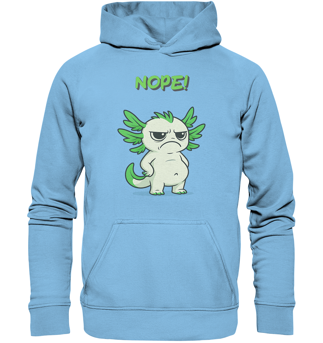 NOPE! Grün - Kids Premium Hoodie