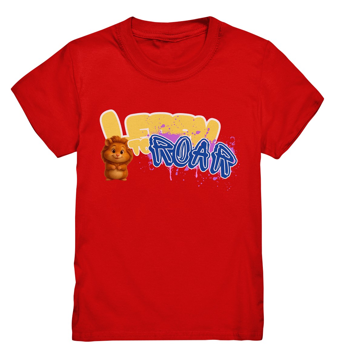 Learn To Roar - Hamster - Kids Premium Shirt