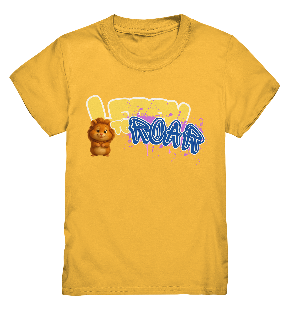 Learn To Roar - Hamster - Kids Premium Shirt