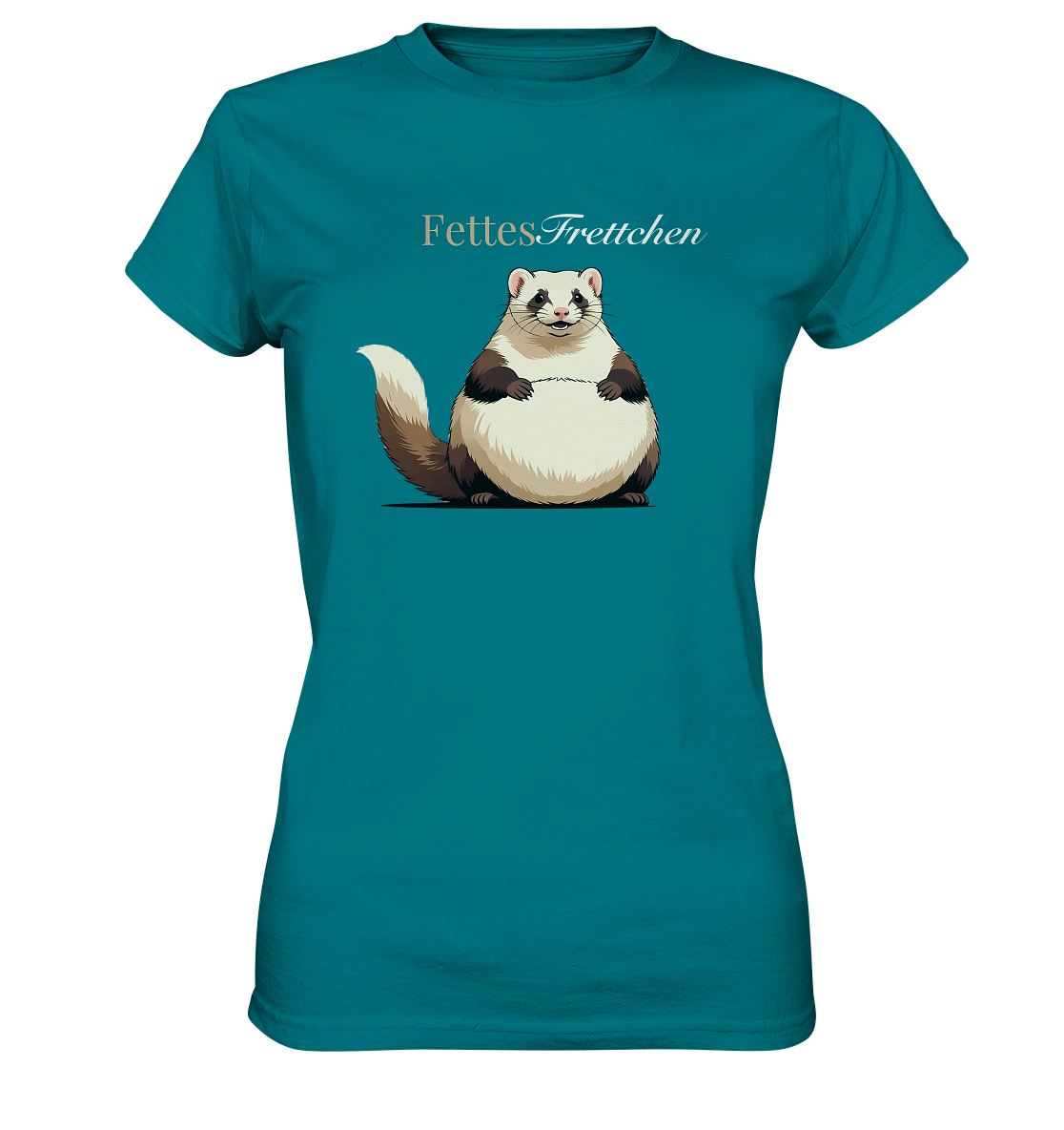 „Fettes Frettchen“ - Ladies Premium Shirt