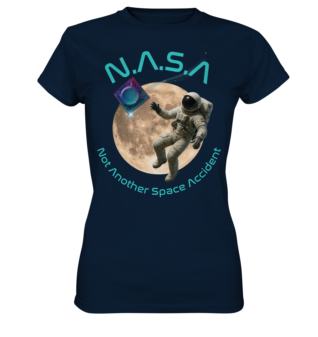 N.A.S.A - Not Another Space Accident - Ladies Premium Shirt