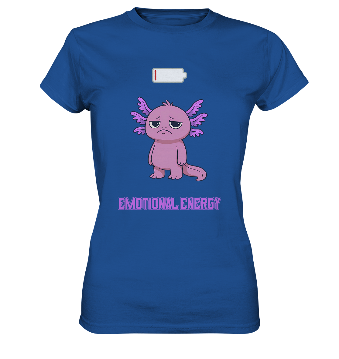 Emotional Energy – Axolotl (Pink) - Ladies Premium Shirt