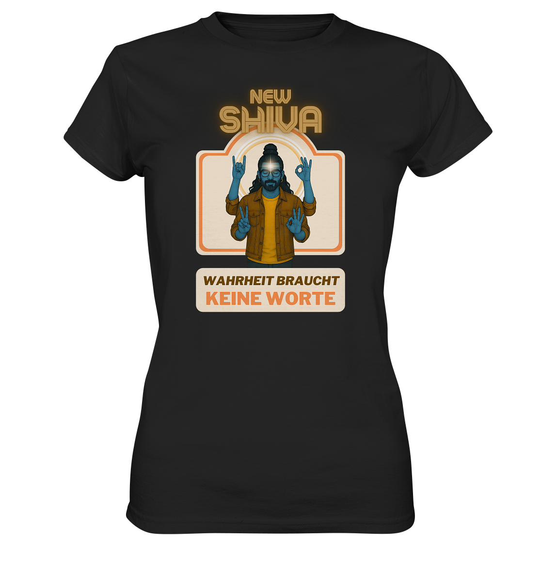 New Shiva – Wahrheit braucht keine Worte - Ladies Premium Shirt