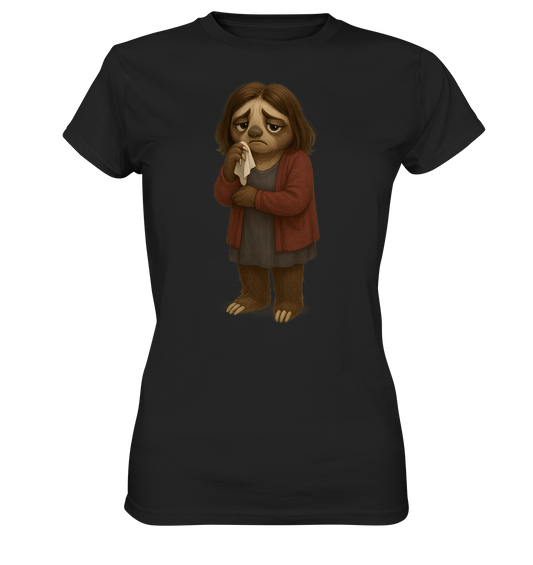Slothies - Tanja Trostlos – Sozialarbeiterin mit Hang zum Drama - Ladies Premium Shirt