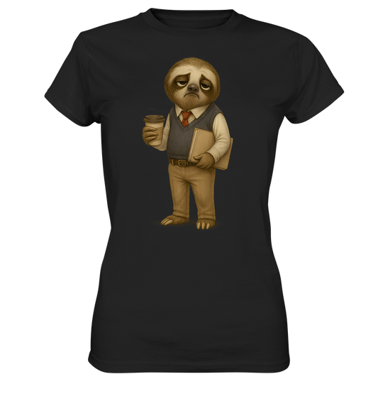 Slothies - Herr Schluffinger - Buchhalter bei der Gemeindeverwaltung. - Ladies Premium Shirt