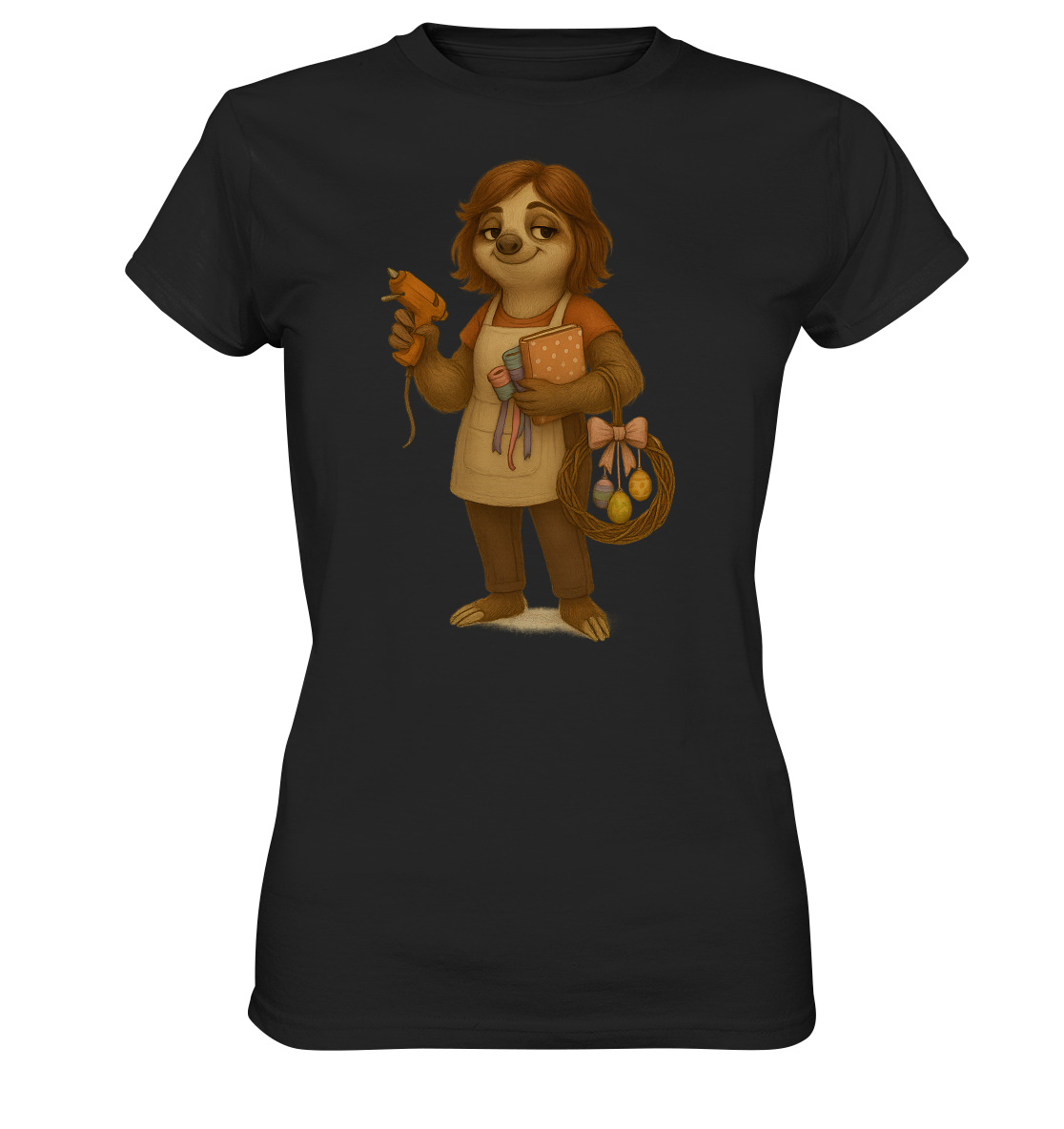 Slothies – Diana Deko – Bastelkönigin, lebt für Pinterest - Ladies Premium Shirt