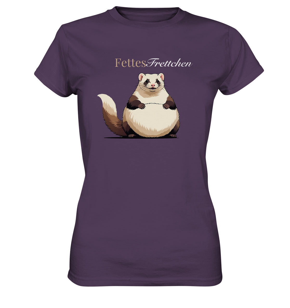 „Fettes Frettchen“ - Ladies Premium Shirt