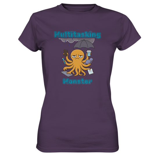 Multitasking Monster - Ladies Premium Shirt