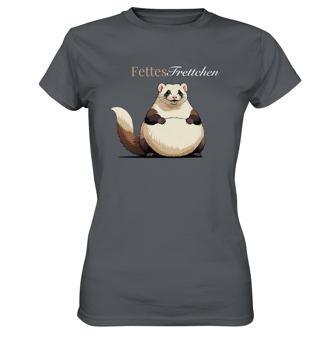 „Fettes Frettchen“ - Ladies Premium Shirt