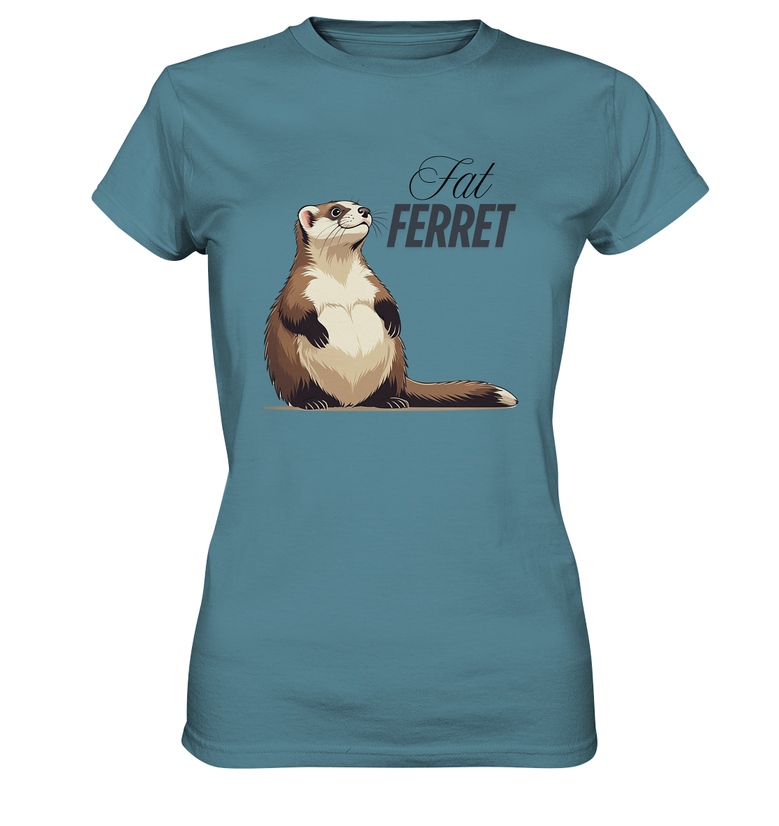 „Fat Ferret“ - Ladies Premium Shirt