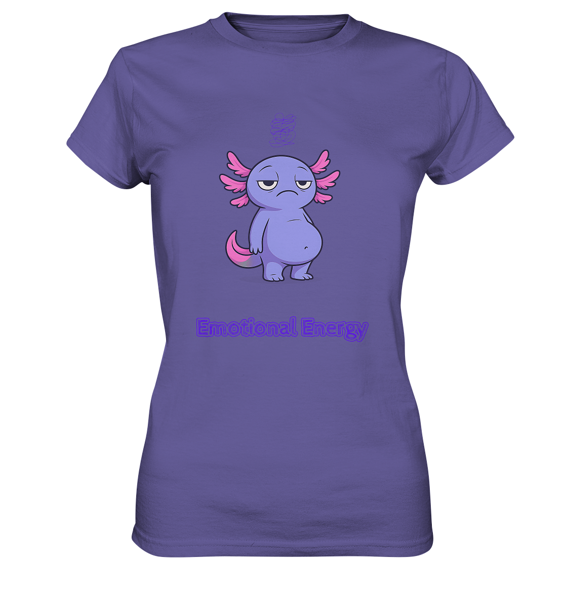 Emotional Energy – Axolotl (Lila) - Ladies Premium Shirt