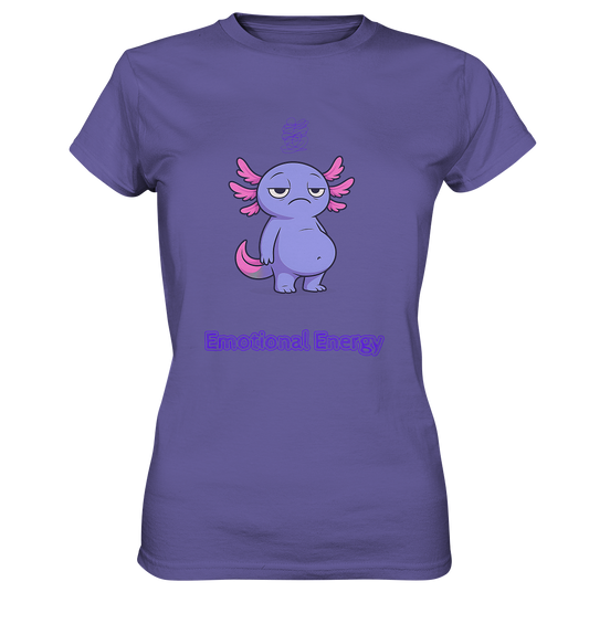 Emotional Energy – Axolotl (Lila) - Ladies Premium Shirt