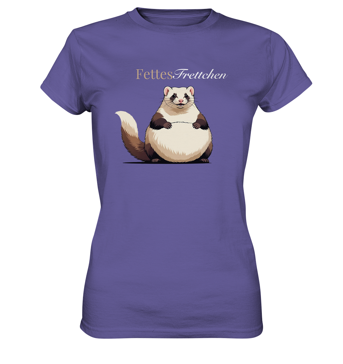 „Fettes Frettchen“ - Ladies Premium Shirt