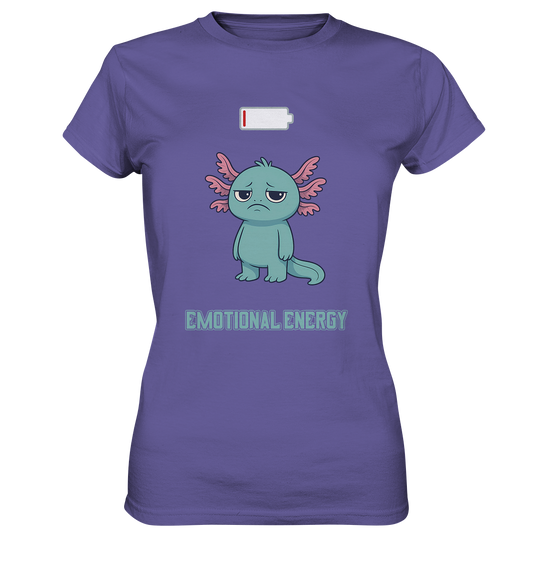 Emotional Energy – Axolotl (Türkis) - Ladies Premium Shirt