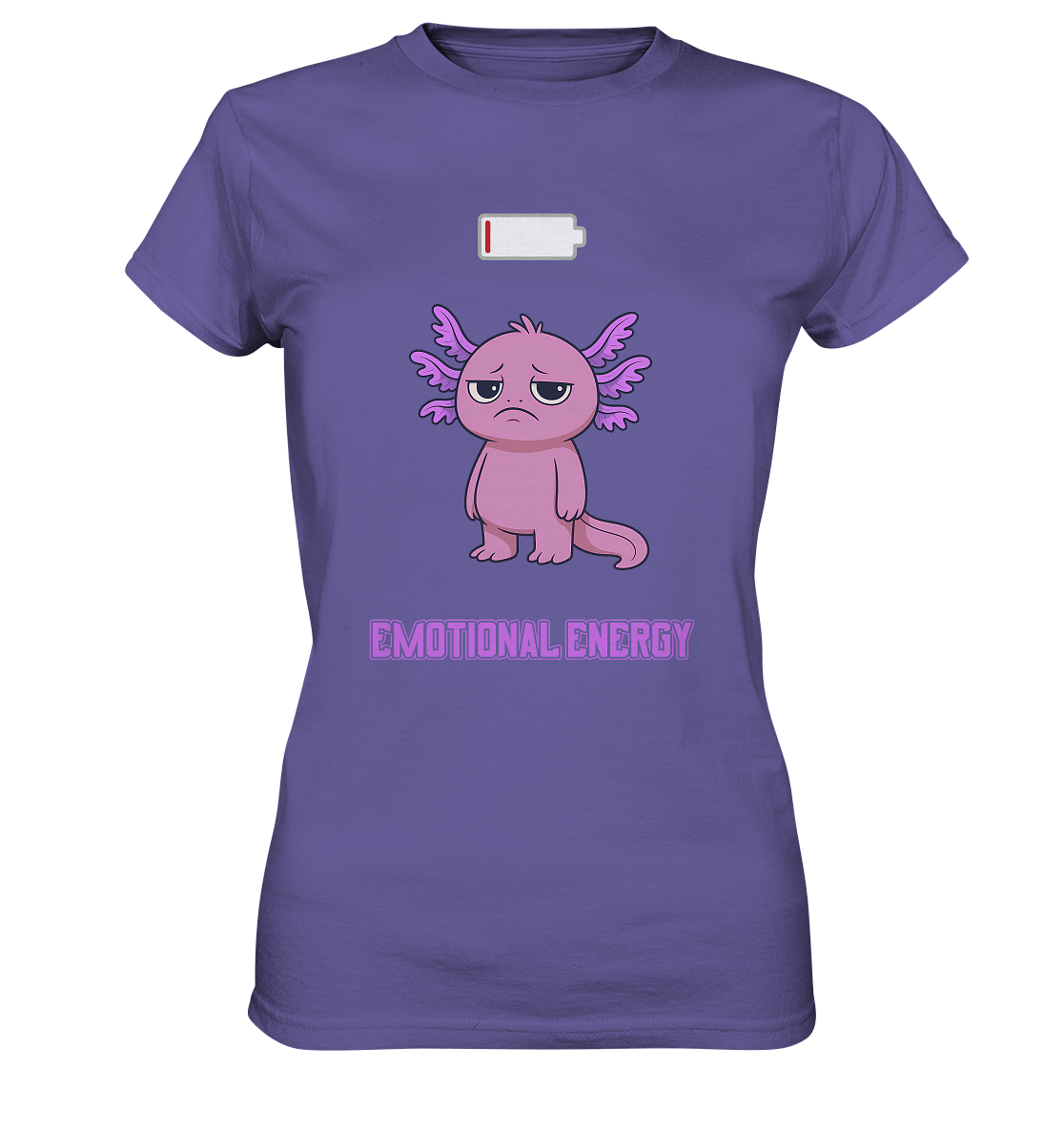 Emotional Energy – Axolotl (Pink) - Ladies Premium Shirt