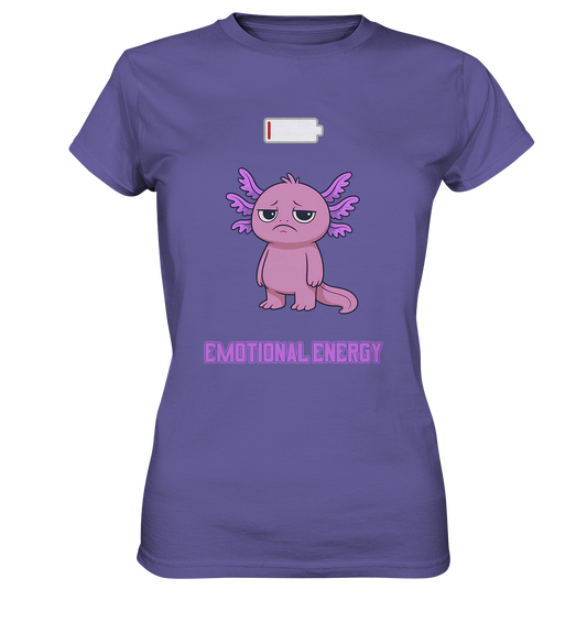 Emotional Energy – Axolotl (Pink) - Ladies Premium Shirt