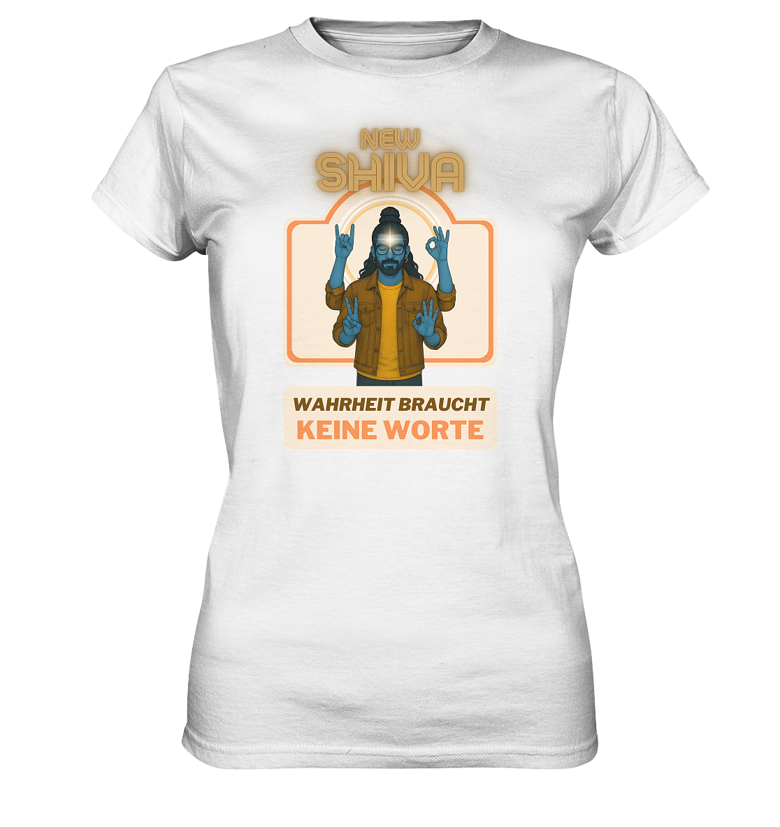 New Shiva – Wahrheit braucht keine Worte - Ladies Premium Shirt