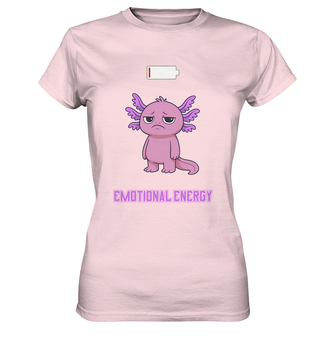 Emotional Energy – Axolotl (Pink) - Ladies Premium Shirt