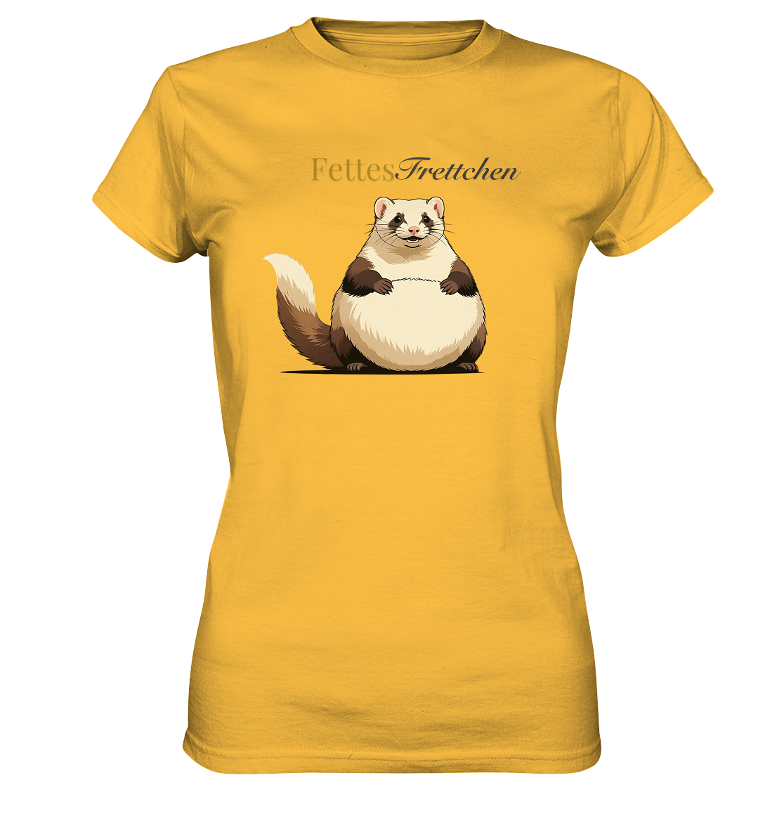 „Fettes Frettchen“ - Ladies Premium Shirt