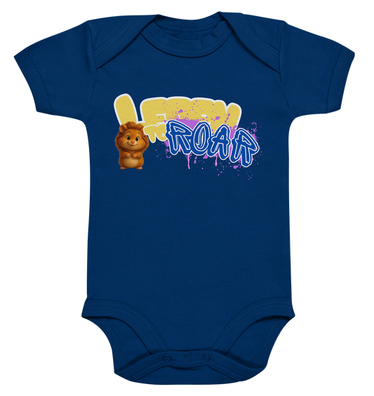 Learn To Roar - Hamster0 - Organic Baby Bodysuit