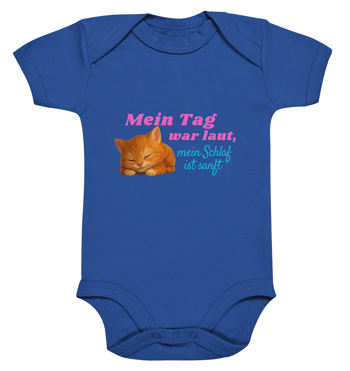 Mein Tag war laut, mein schlaf ist sanft – Kätzchen 2 - Organic Baby Bodysuit