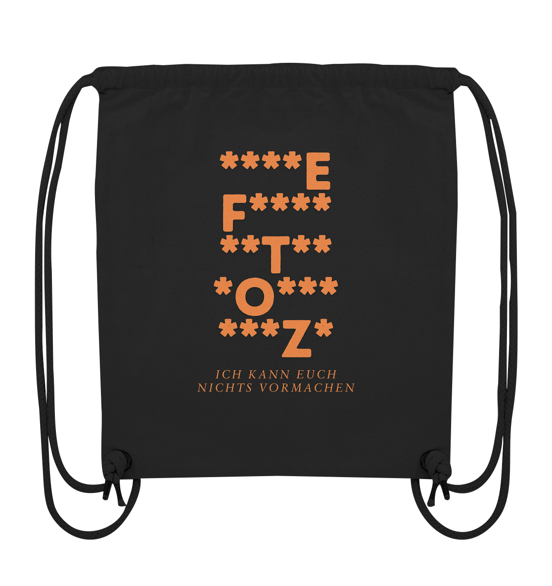 Ich kann euch nichts vormachen – ***z* Edition - Organic Gym-Bag