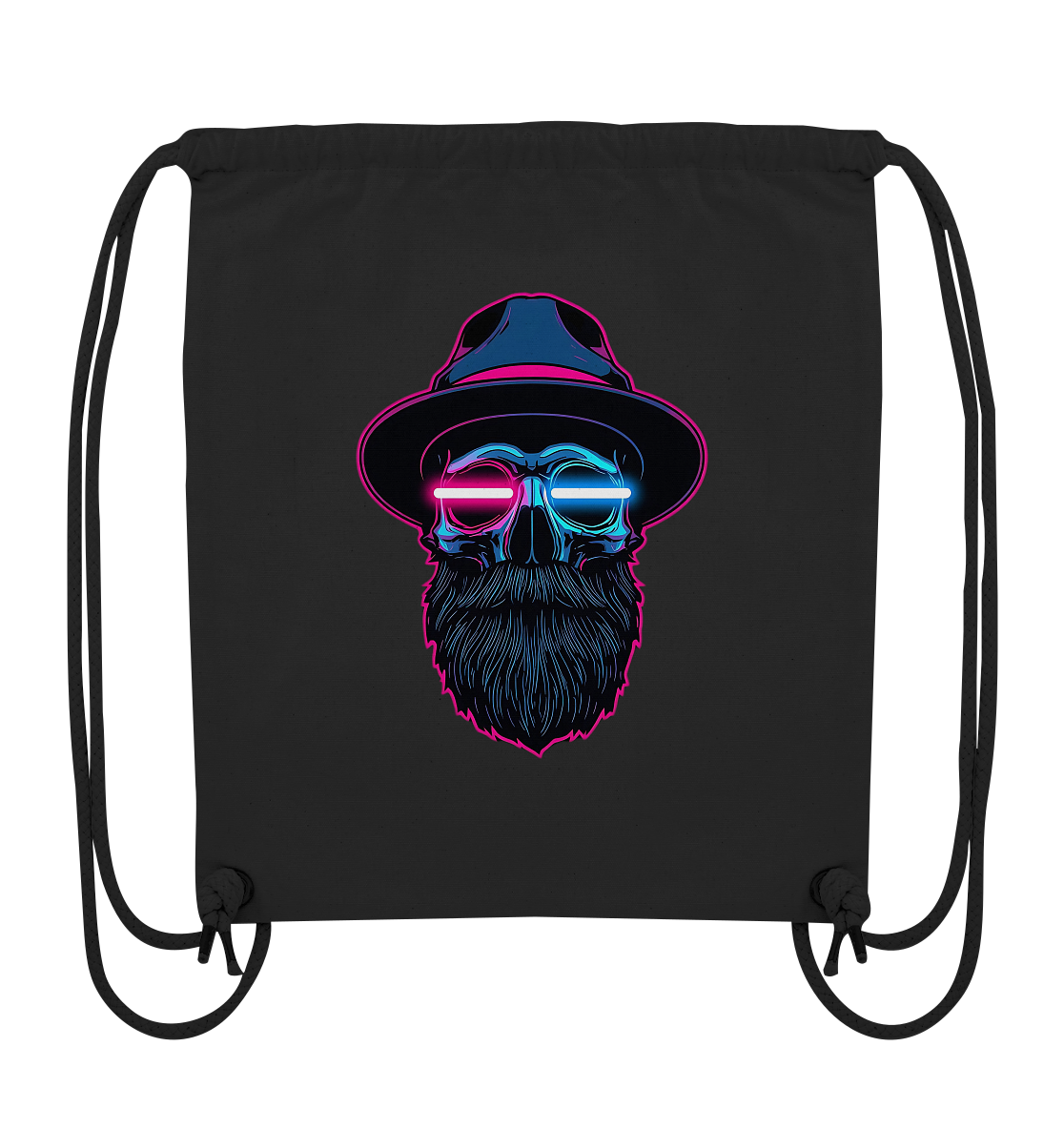 Neon Silence - Organic Gym-Bag