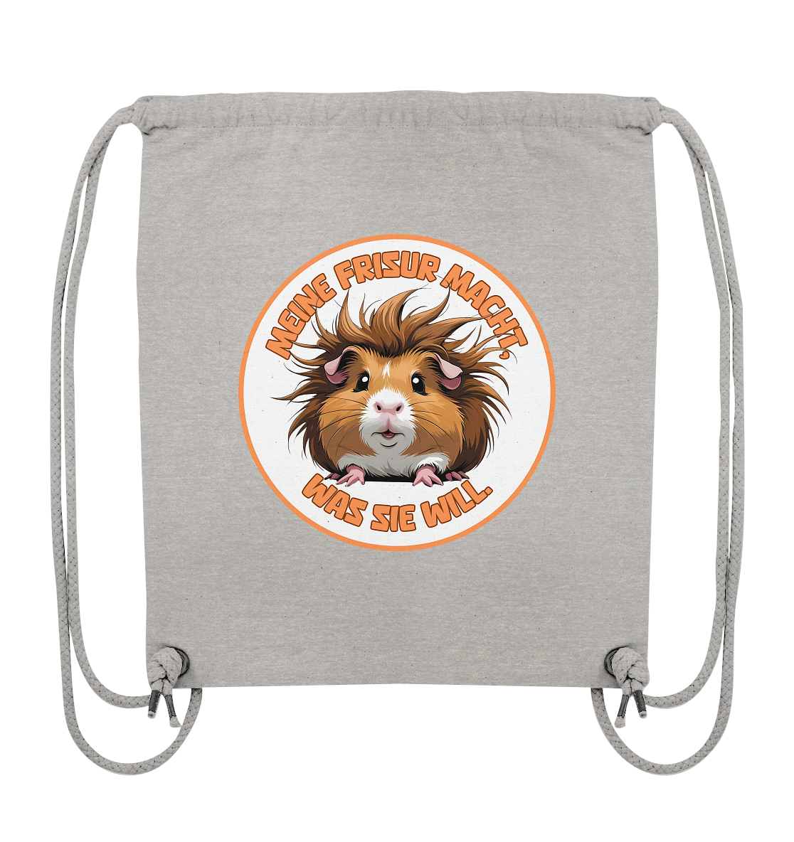 Meine Frisur macht, was sie will – Meerschweinchen - Organic Gym-Bag