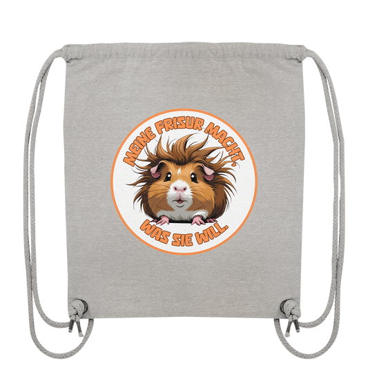 Meine Frisur macht, was sie will – Meerschweinchen - Organic Gym-Bag