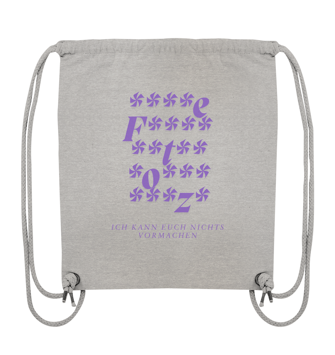 Ich kann euch nichts vormachen – ****e Edition - Organic Gym-Bag