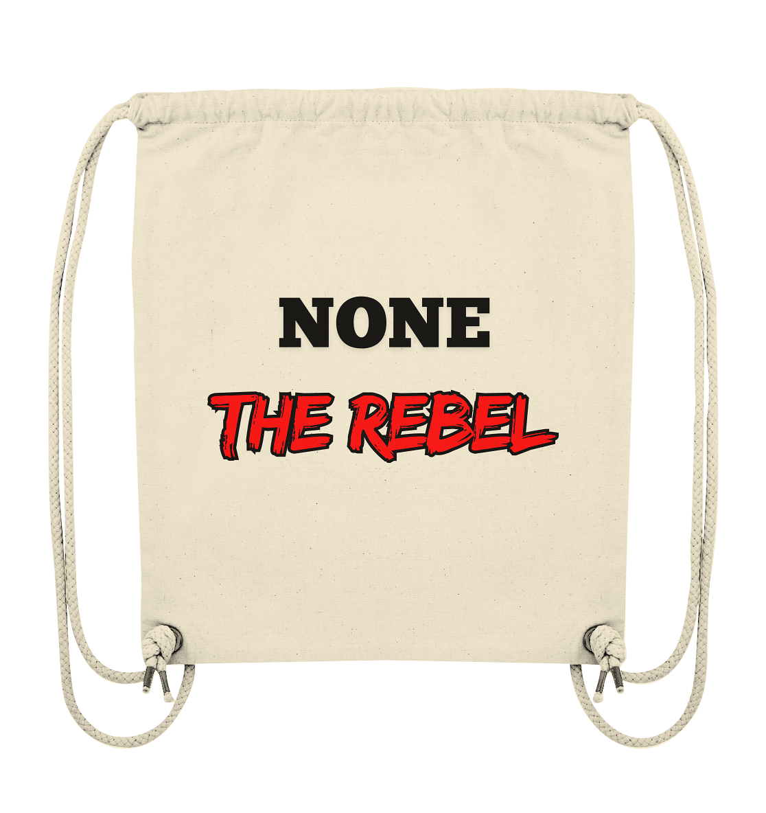none – THE REBEL - Organic Gym-Bag