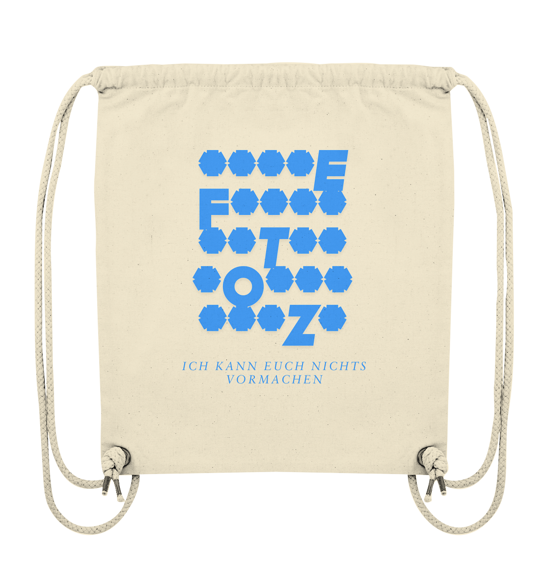 Ich kann euch nichts vormachen – *o*** Edition - Organic Gym-Bag