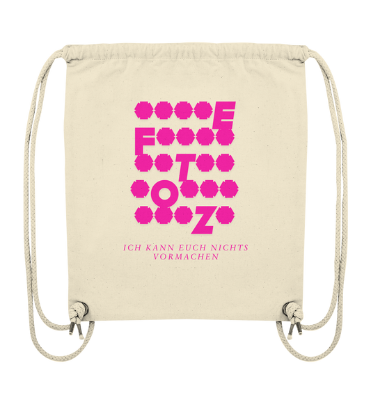 Ich kann euch nichts vormachen – **t** Edition - Organic Gym-Bag