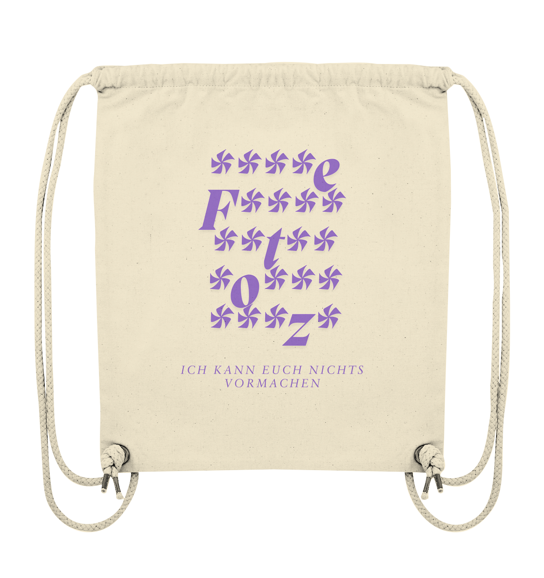 Ich kann euch nichts vormachen – ****e Edition - Organic Gym-Bag
