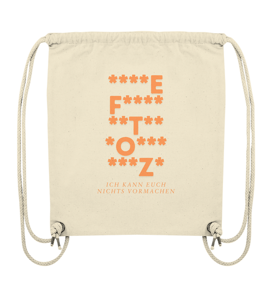 Ich kann euch nichts vormachen – ***z* Edition - Organic Gym-Bag