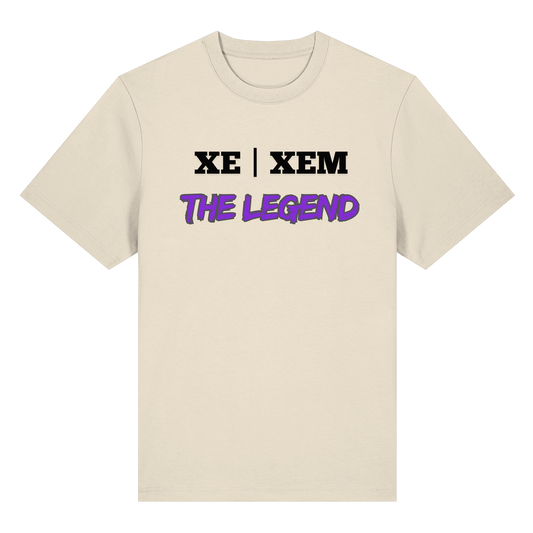 xe / xem – THE LEGEND - Organic Heavy T-Shirt