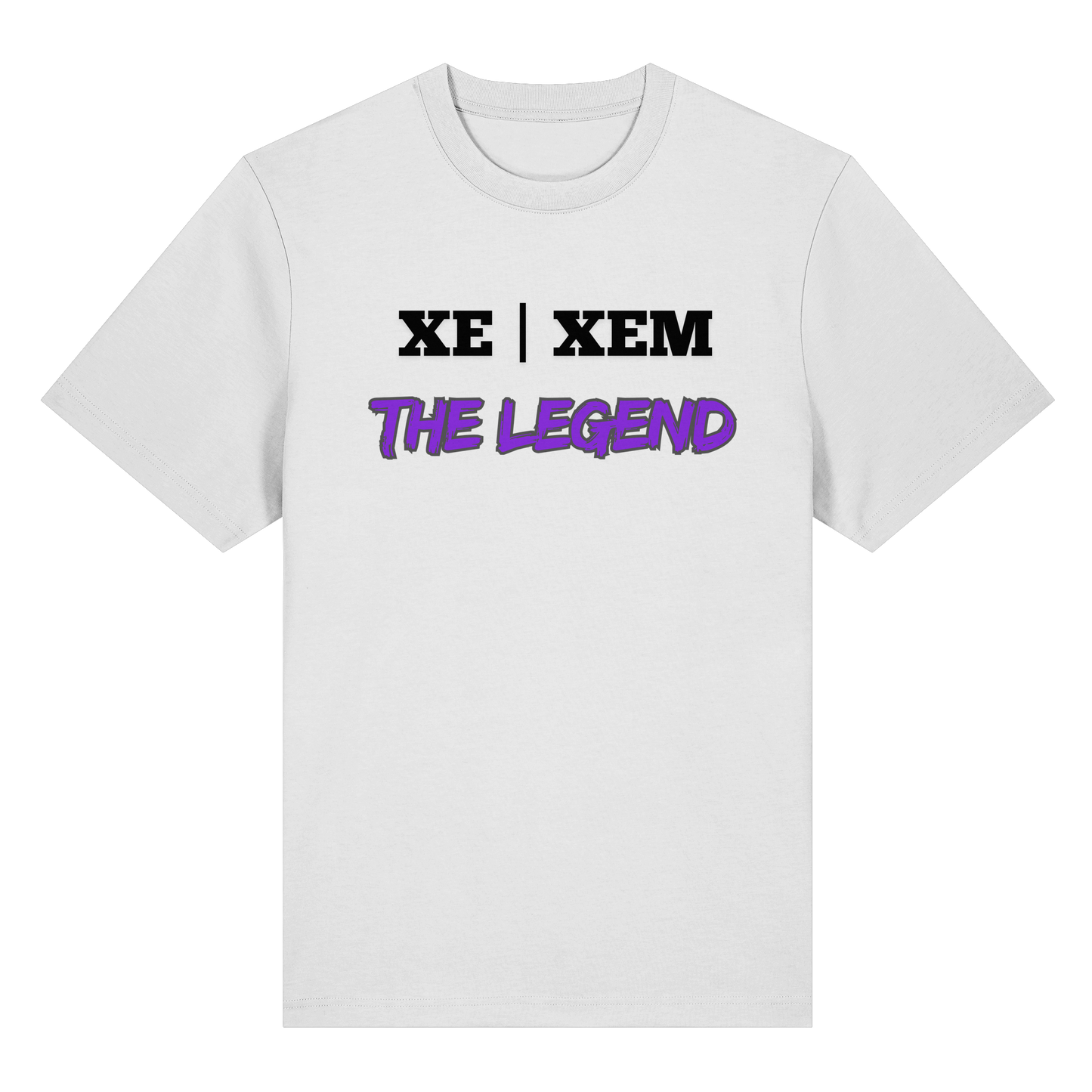 xe / xem – THE LEGEND - Organic Heavy T-Shirt