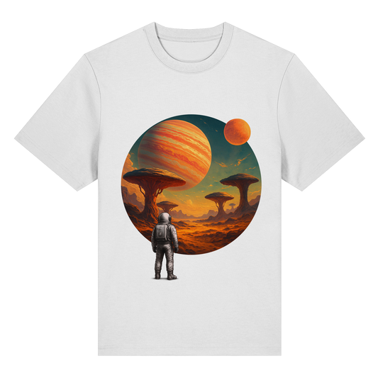 Titan Skies – Astronaut’s Journey - Organic Heavy T-Shirt
