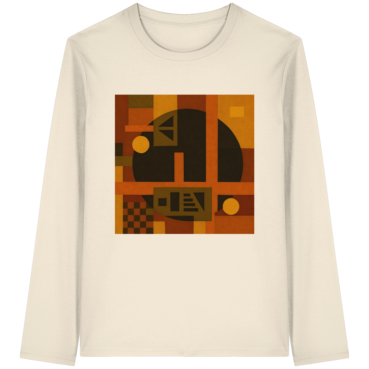 Klang der Geometrie – Erdenkraft Edition - Organic Longsleeve T-Shirt