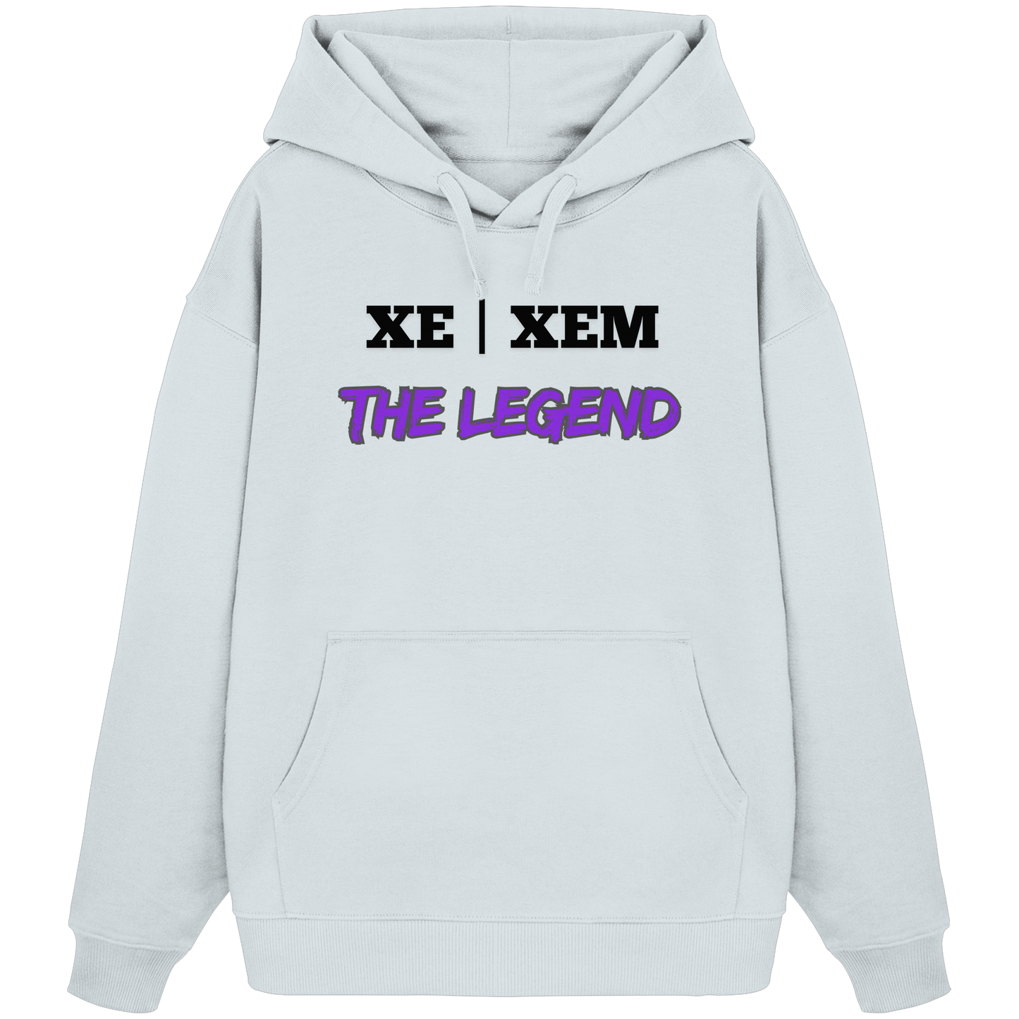 xe / xem – THE LEGEND - Organic Oversize Hoodie