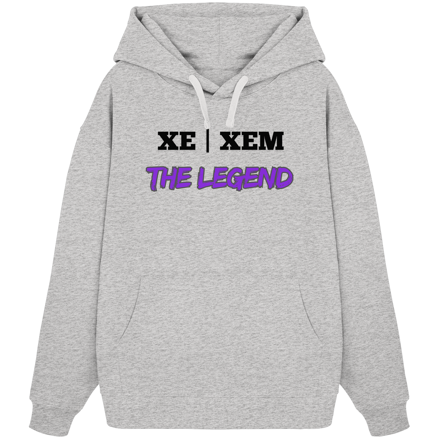 xe / xem – THE LEGEND - Organic Oversize Hoodie