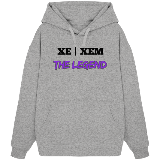 xe / xem – THE LEGEND - Organic Oversize Hoodie