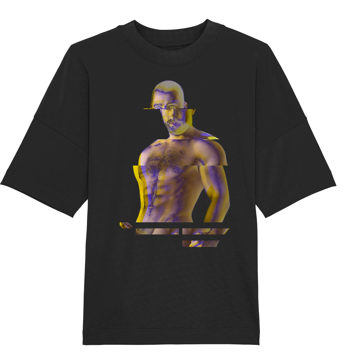 Yes Daddy – Glitch Edition - Organic Oversize Shirt