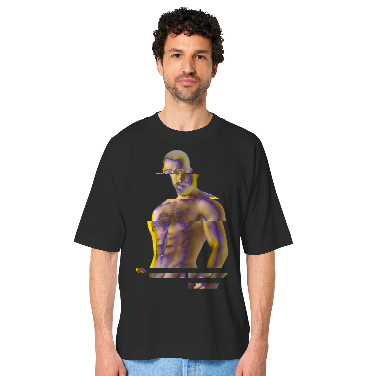 Yes Daddy – Glitch Edition - Organic Oversize Shirt